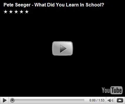 What did you learn in school today, dear little boy of mine? 1 videocff66dd94e0e