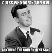 Monday Morning Matrix Meme: Authority 2 guess who doesnt belive govt