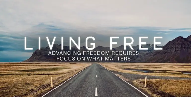 advancing freedom focus on what matters