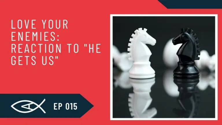 Christians for Liberty Network 12 love your enemies Reaction to He gets us