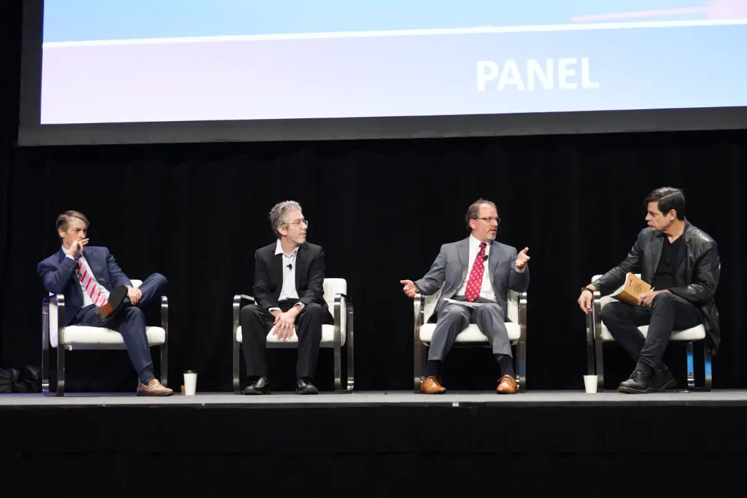 Recap of LCI's Trip to FreedomFest 2023 3 Dr. Norman Horn discusses nationalism on a Main Stage panel at FreedomFest 2023