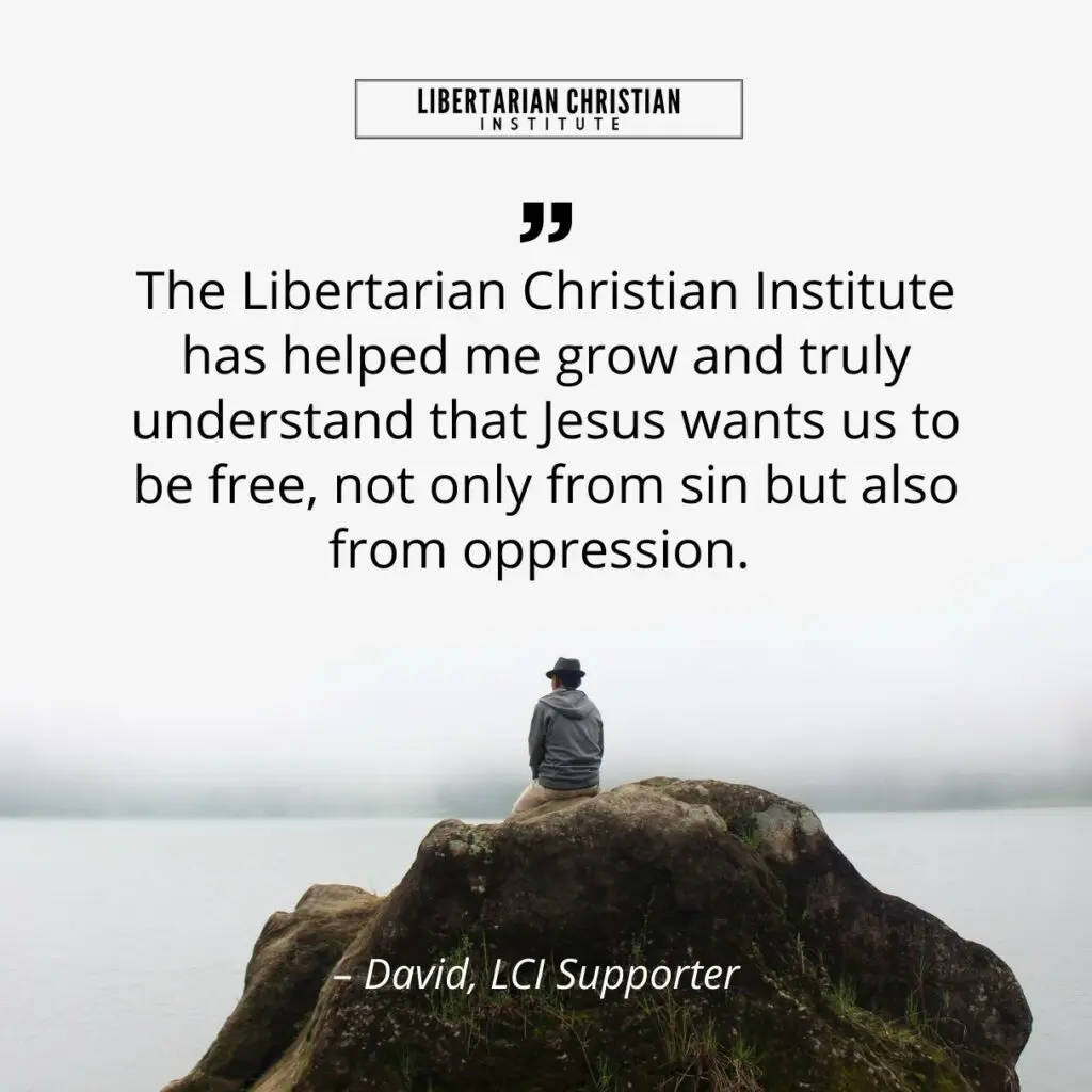 Jesus wants us to be free from oppresison