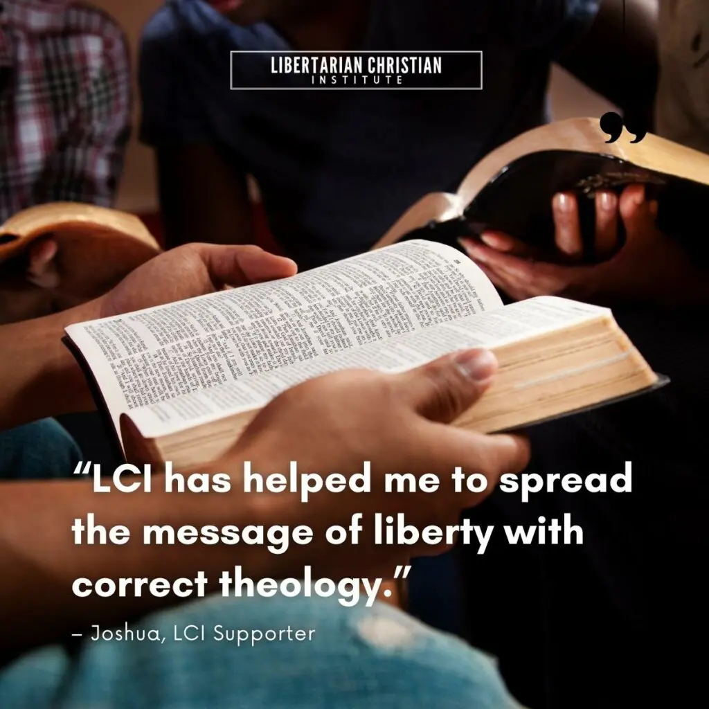 LCI has helped me spread message of liberty