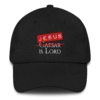 Jesus is Lord Dad Hat - Image 2