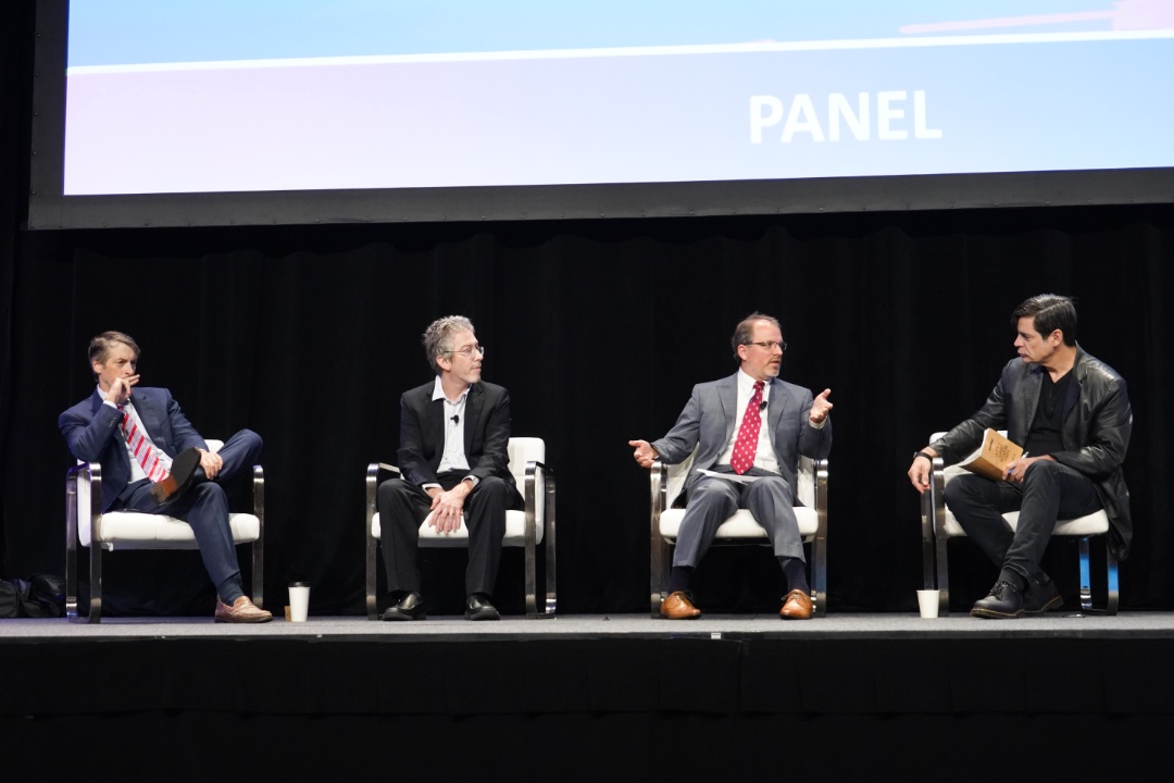 Dr. Norman Horn discusses nationalism on a Main Stage panel at FreedomFest 2023