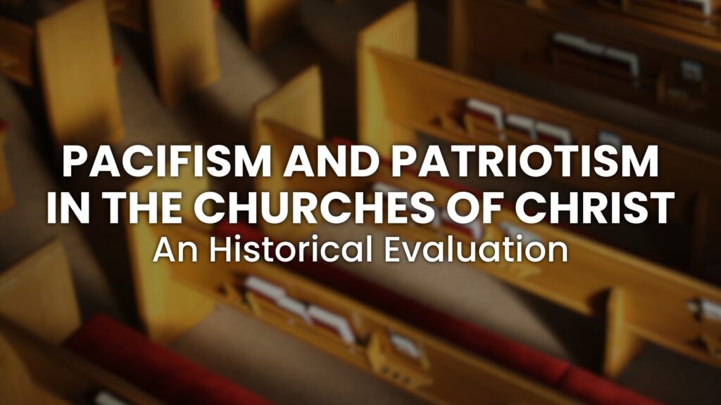 Pacifism Patriotism COC