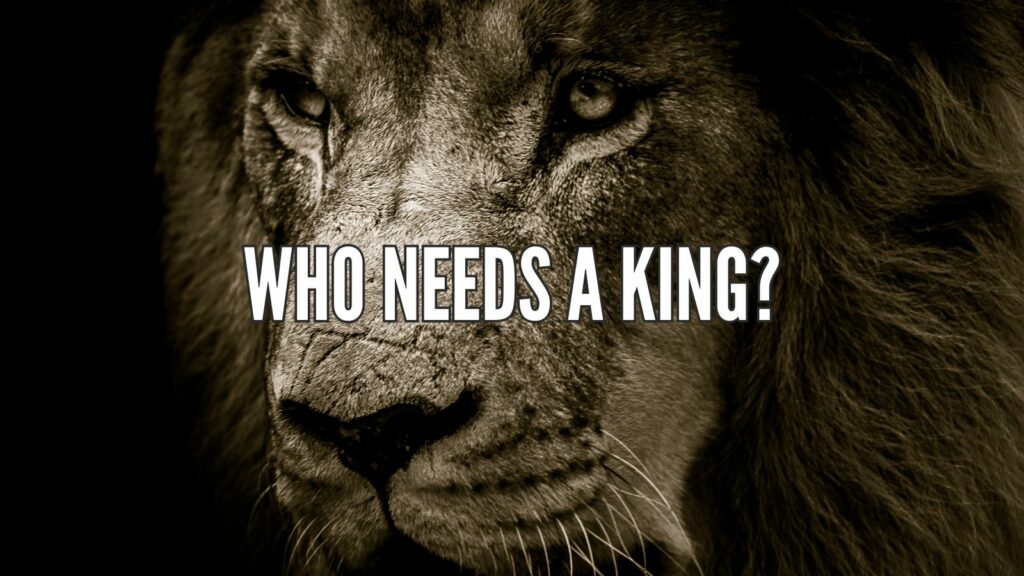 Who Needs a King