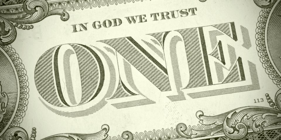 One Dollar note