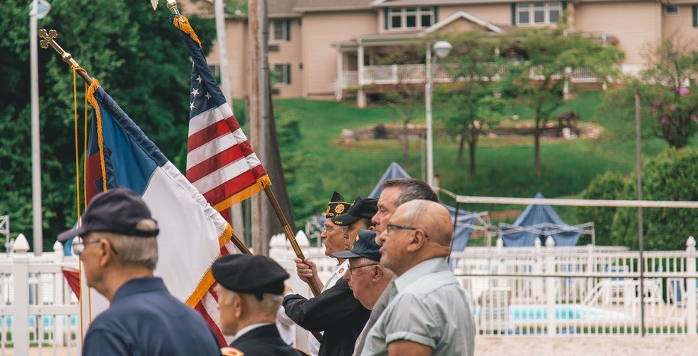 veterans military nationalism flag
