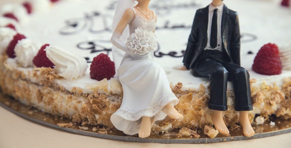 marriage cake wedding